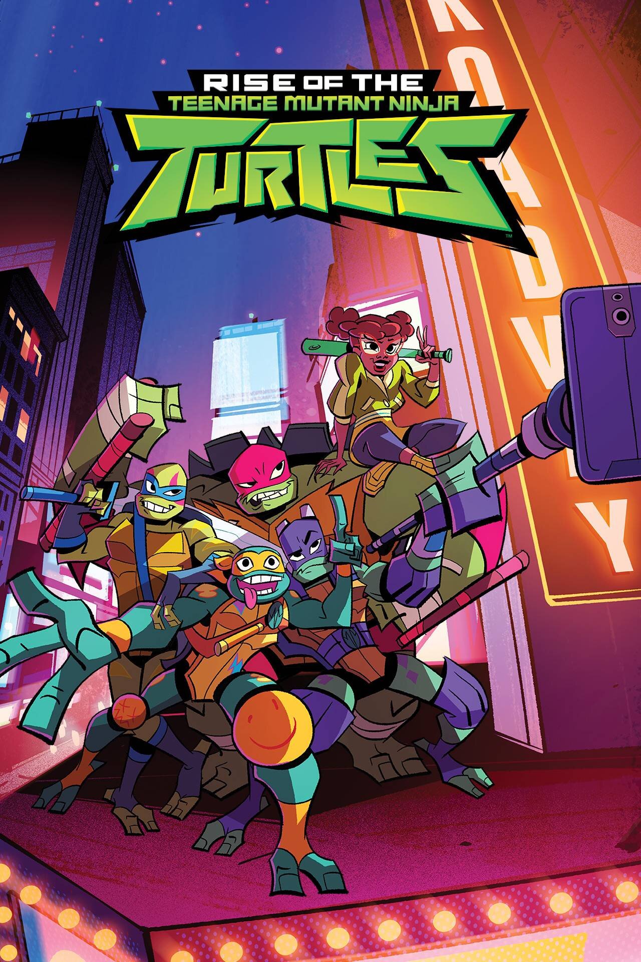 Rise of the Teenage Mutant Ninja Turtles Dizi afişi
