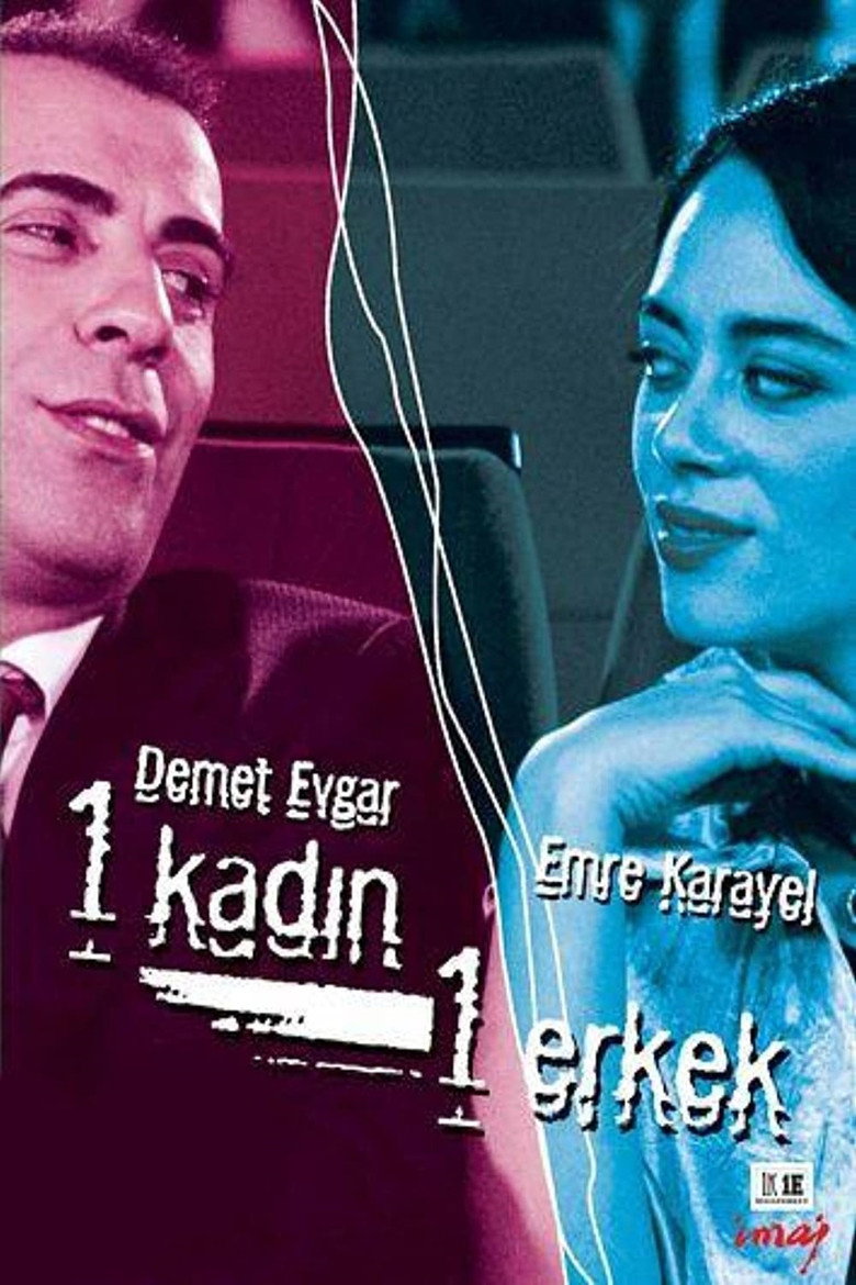 1 Kadın 1 Erkek Dizi afişi