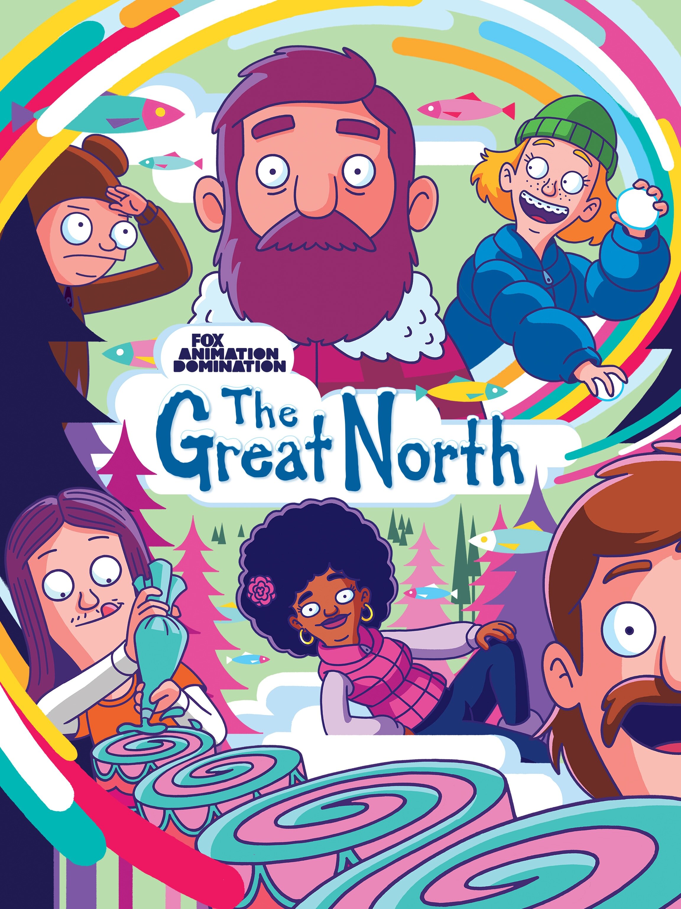The Great North Dizi afişi