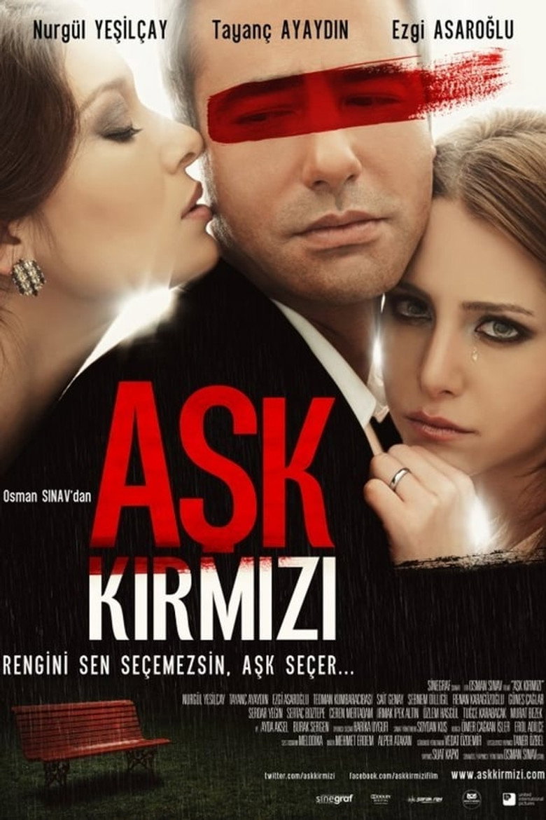 Aşk Kırmızı Film afişi