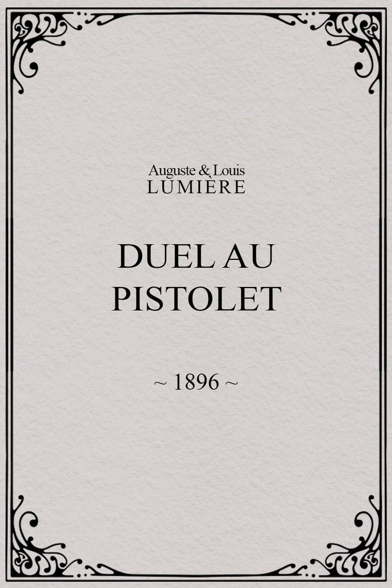 Duel au pistolet Film afişi
