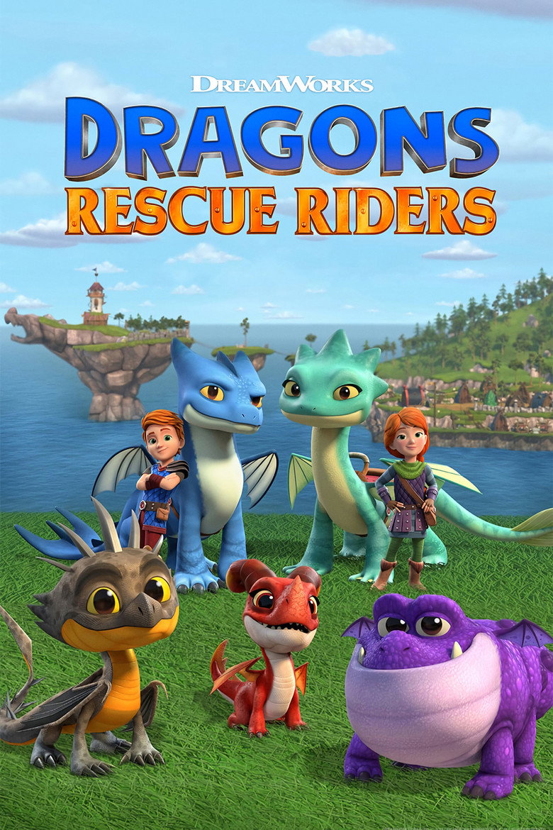 Dragons: Rescue Riders Dizi afişi