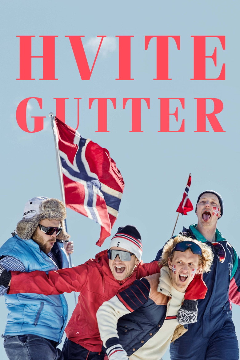 Hvite gutter Dizi afişi