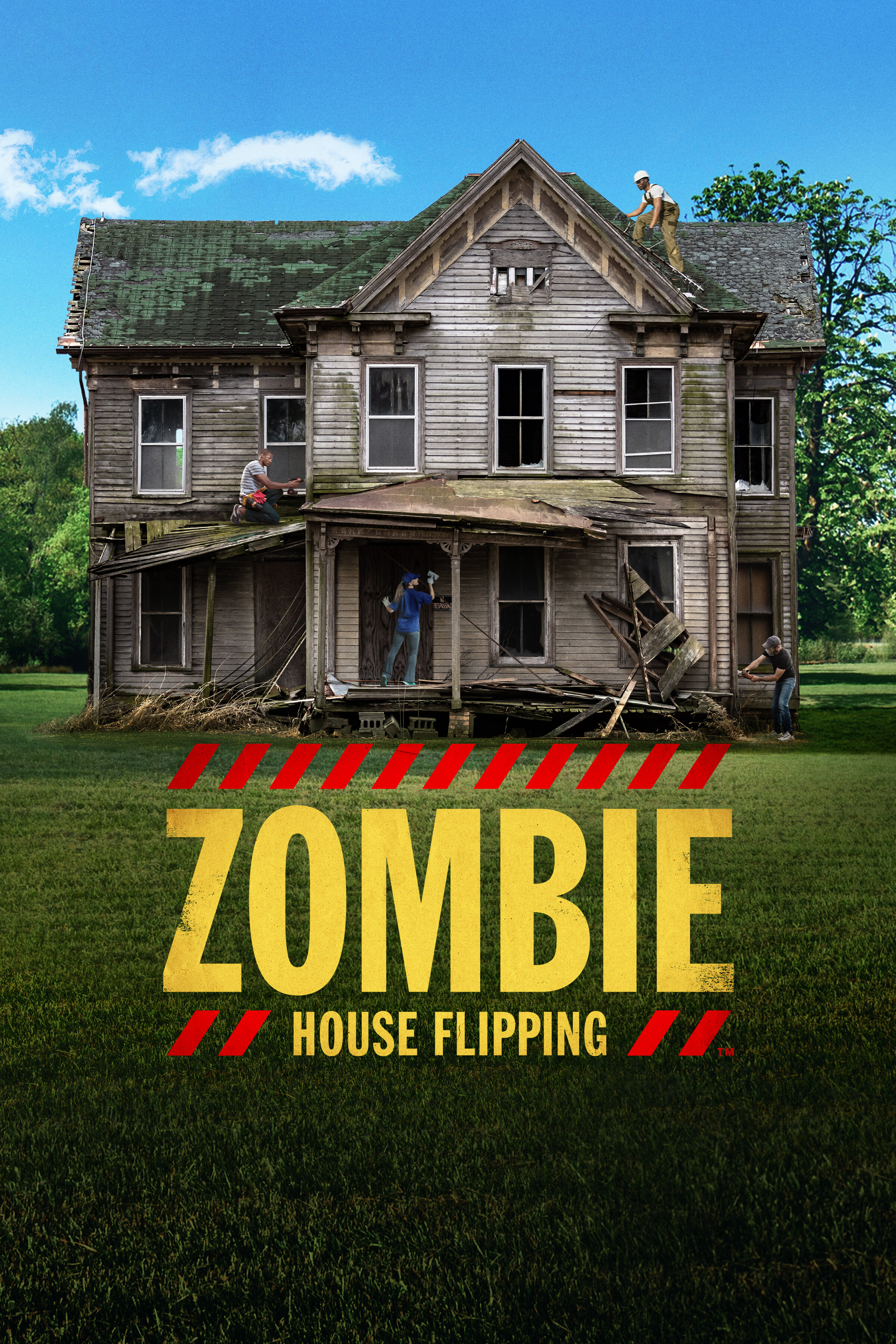Zombie House Flipping Dizi afişi