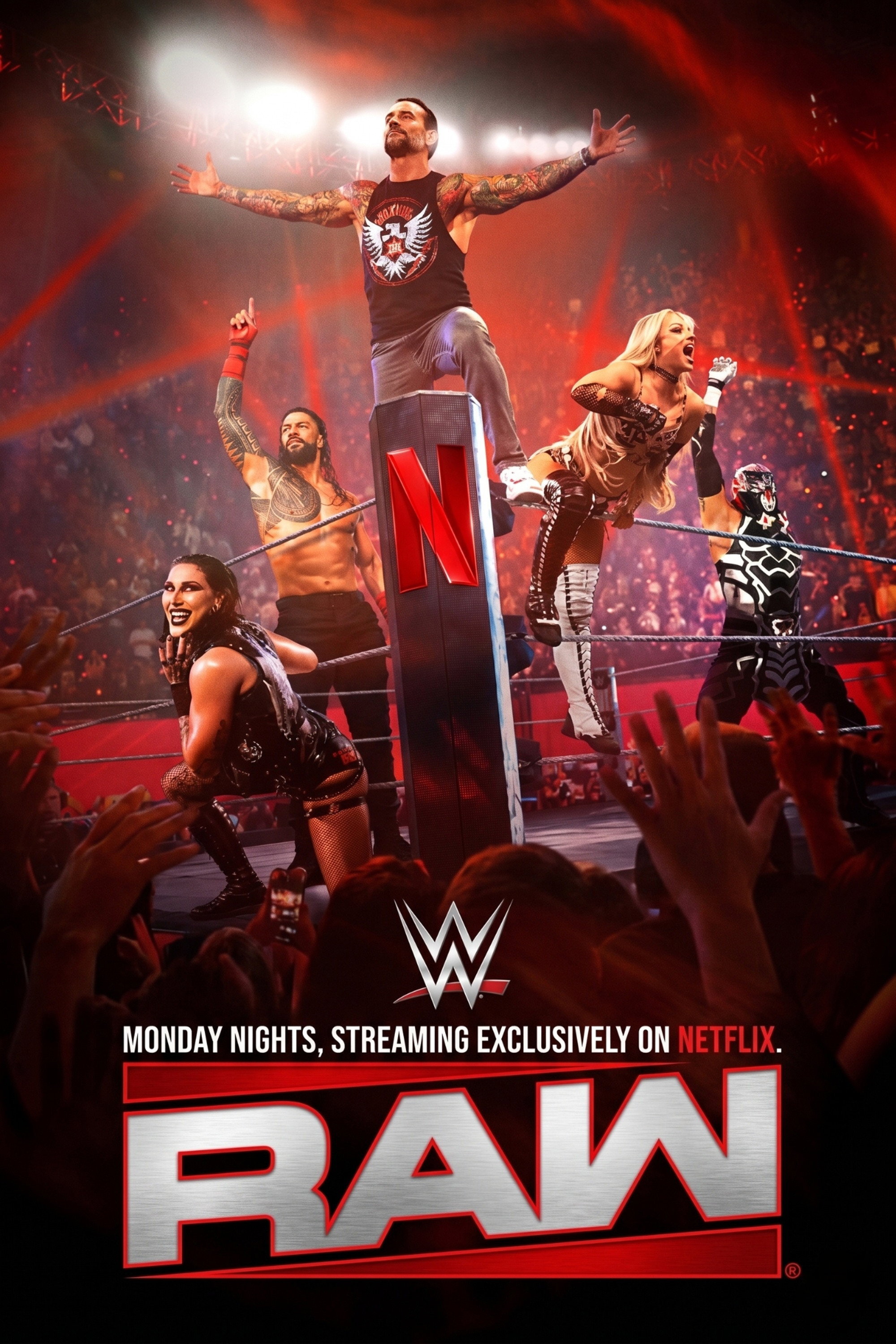 WWE Raw Dizi afişi