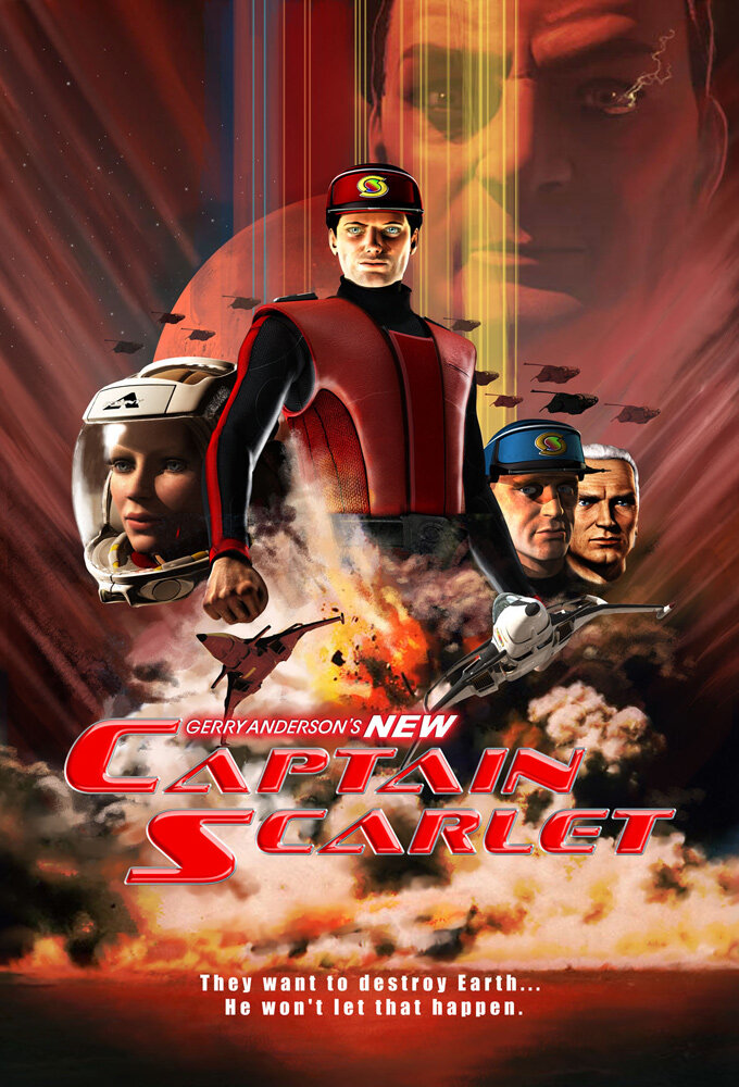 New Captain Scarlet Dizi afişi