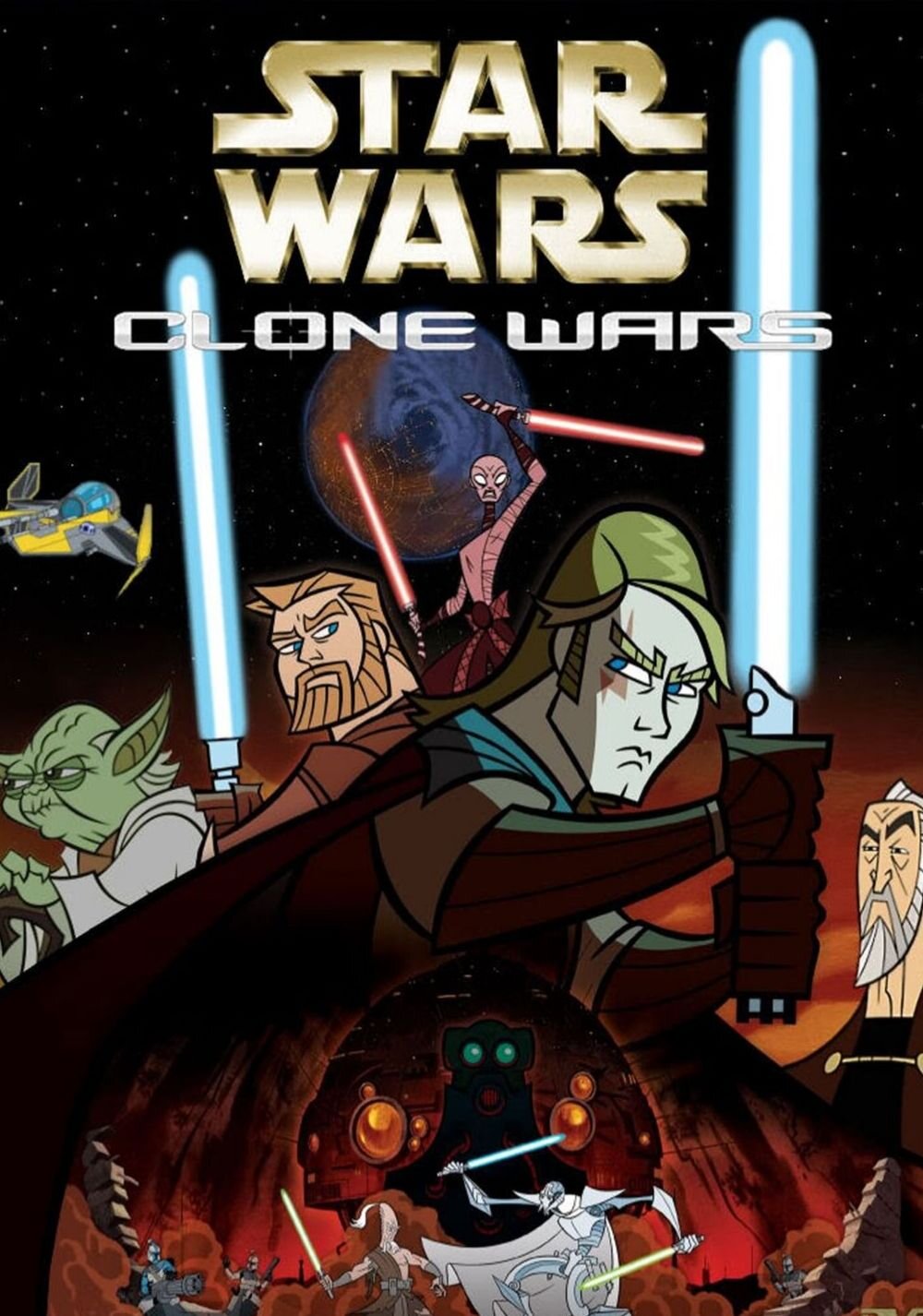 Star Wars: Klon Savaşları Dizi afişi