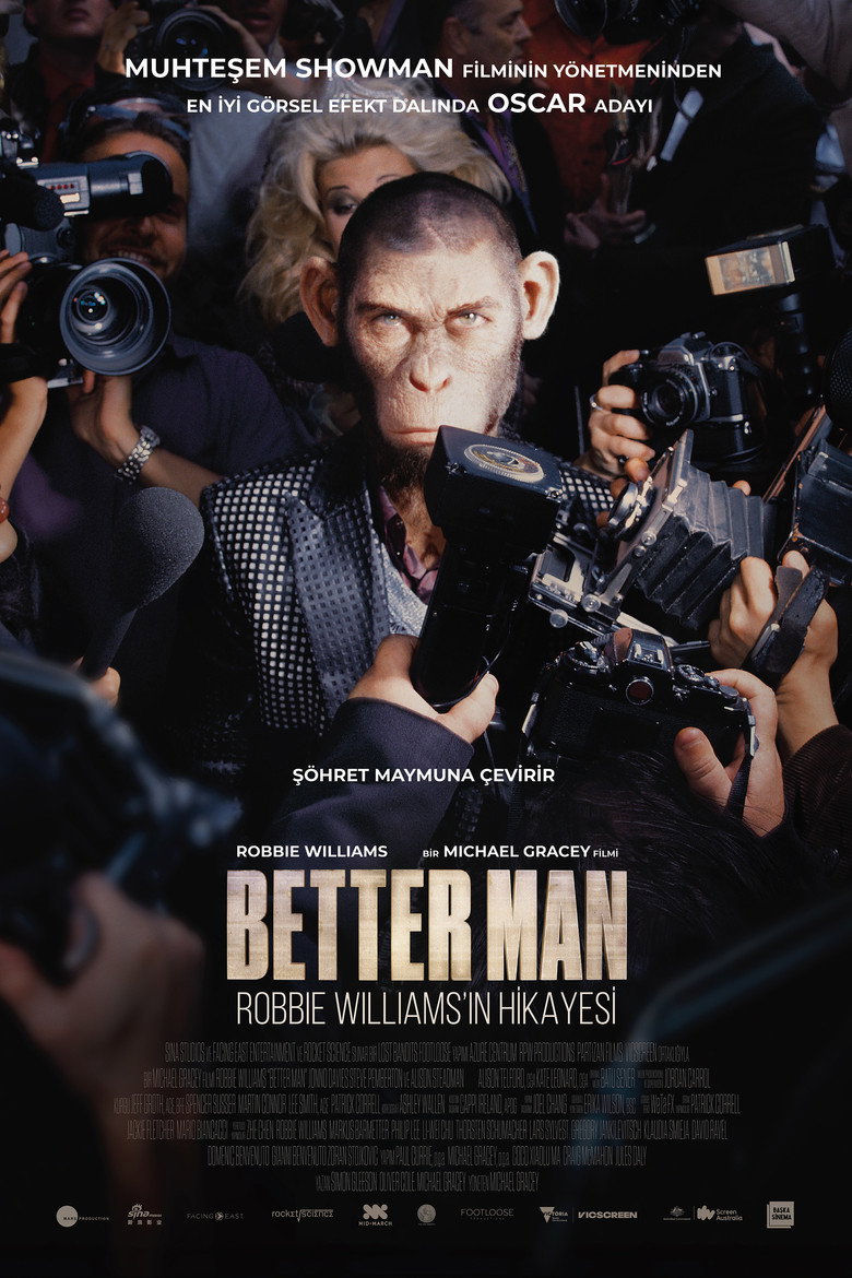 Better Man: Robbie Williams'ın Hikâyesi Film afişi