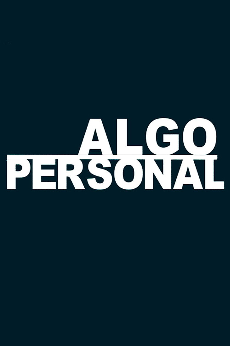 Algo personal Dizi afişi