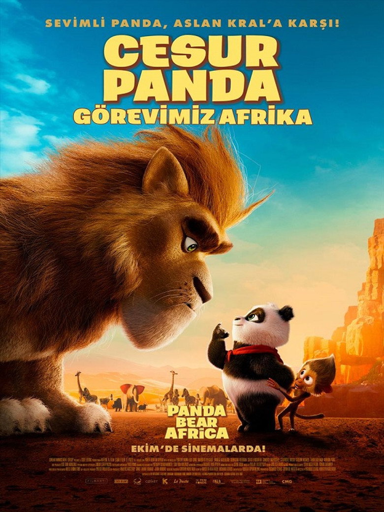 Cesur Panda Görevimiz Afrika Film afişi