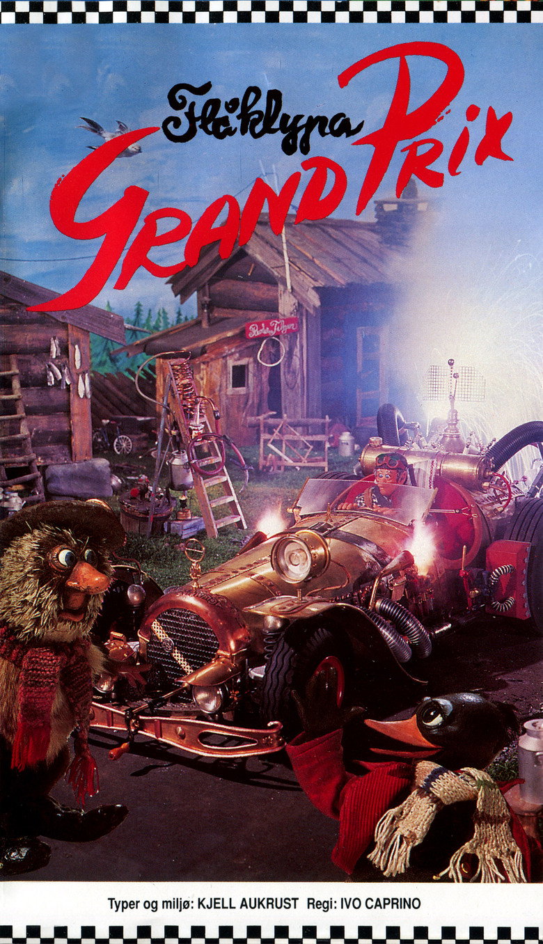 Flåklypa Grand Prix Film afişi