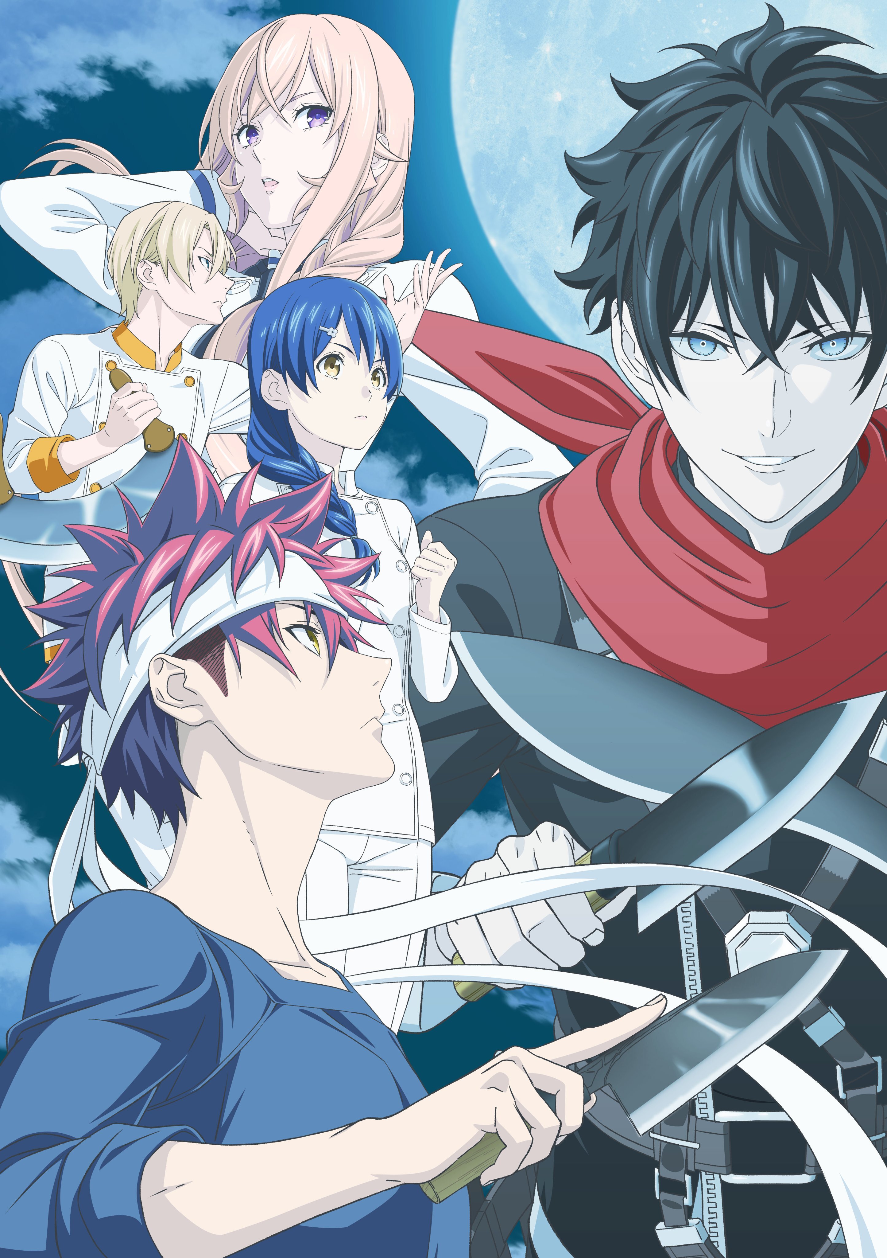 Shokugeki no Souma Dizi afişi
