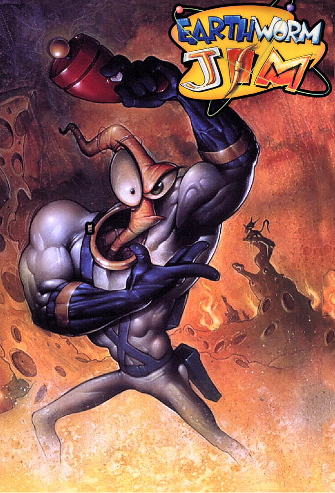 Earthworm Jim Dizi afişi
