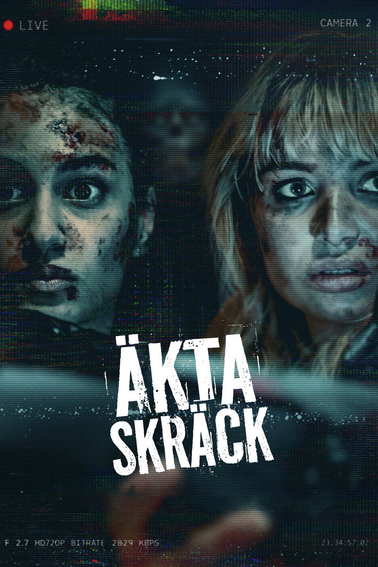 Äkta skräck Film afişi