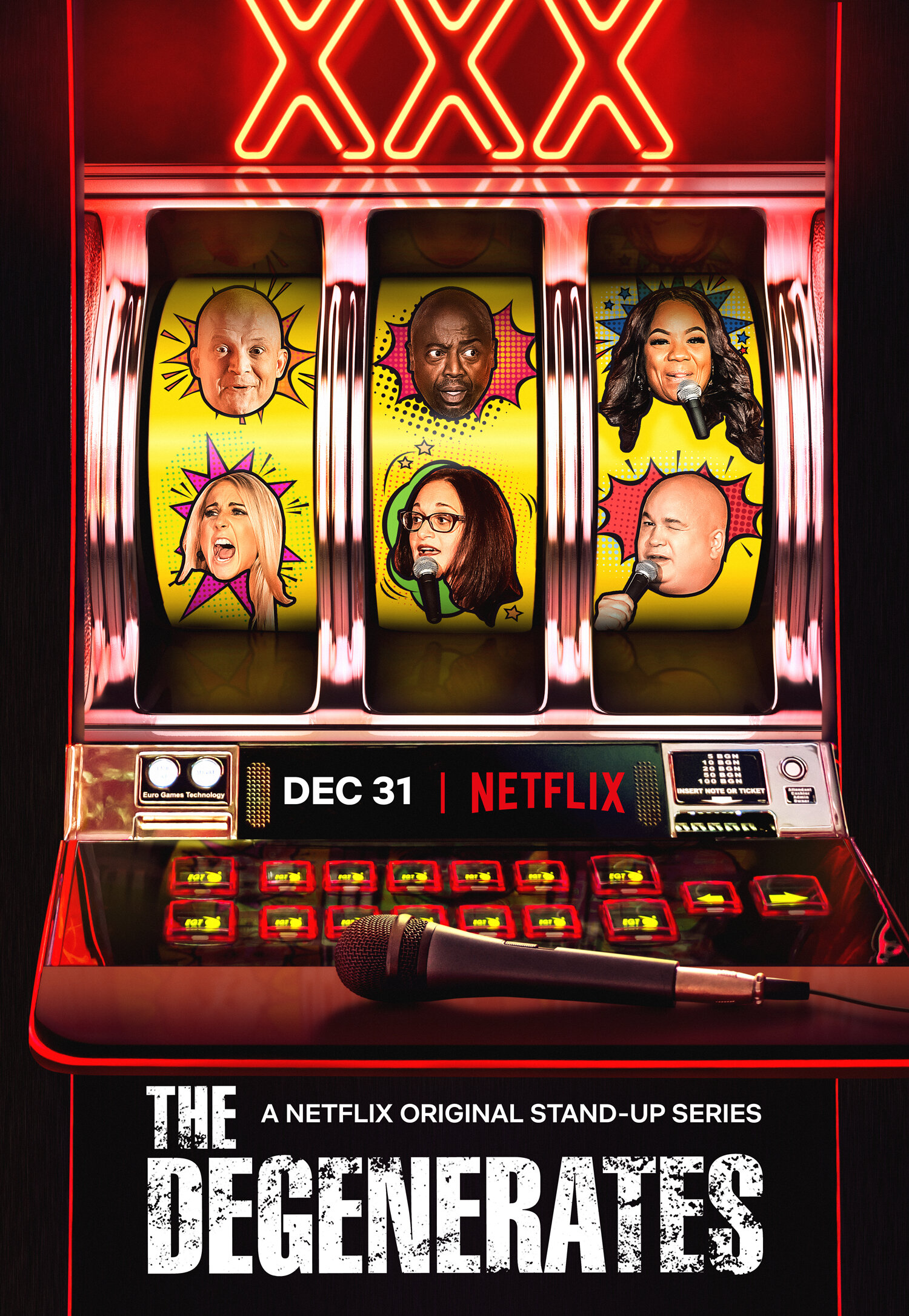 The Degenerates Dizi afişi
