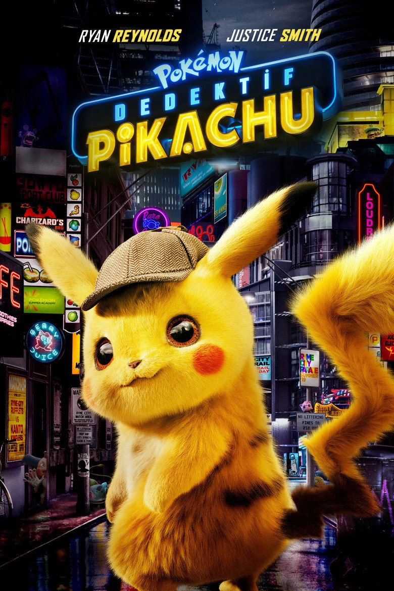 Pokemon: Dedektif Pikachu Film afişi