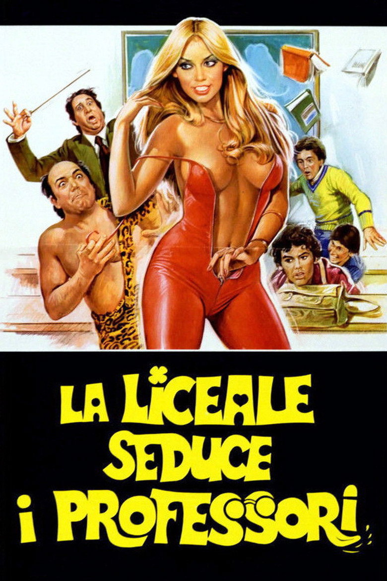 La liceale seduce i professori Film afişi