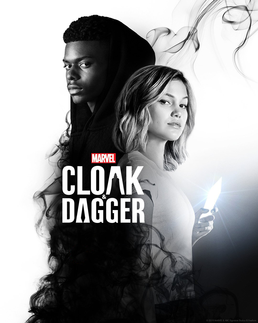 Marvel - Pelerin & Hançer Dizi afişi