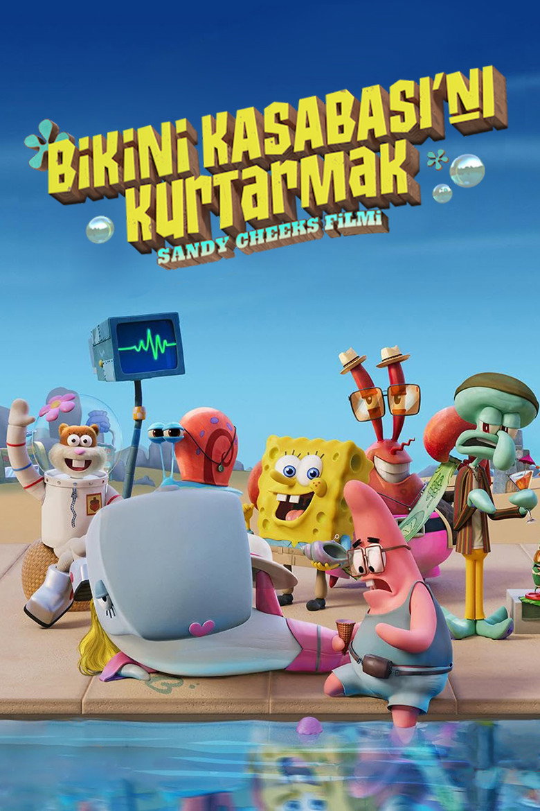 Bikini Kasabası'nı Kurtarmak: Sandy Cheeks Filmi Film afişi