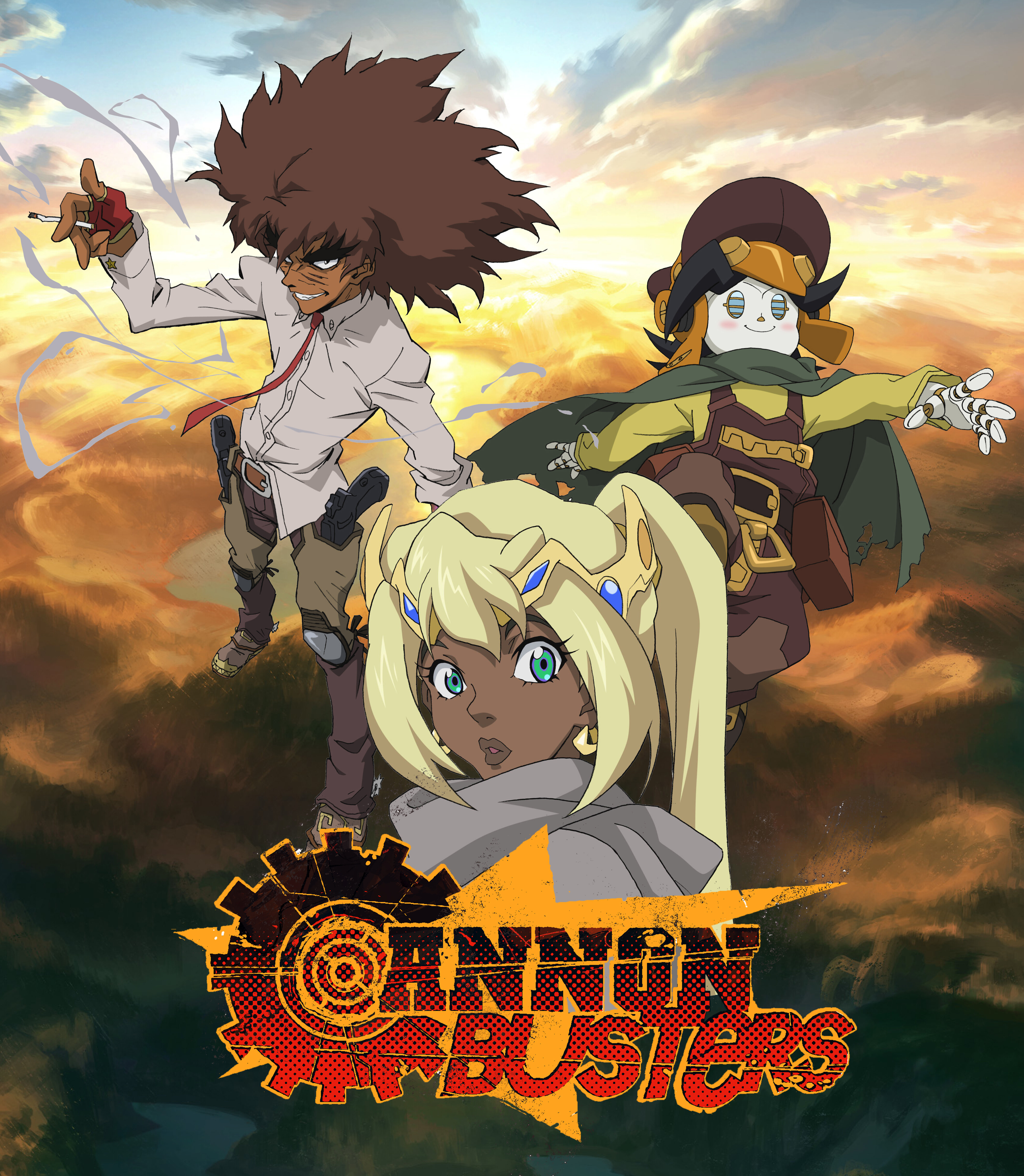 Cannon Busters Dizi afişi