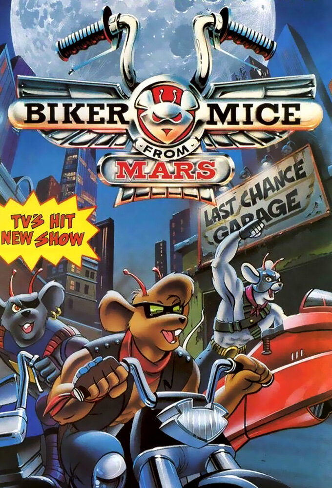 Biker Mice from Mars Dizi afişi
