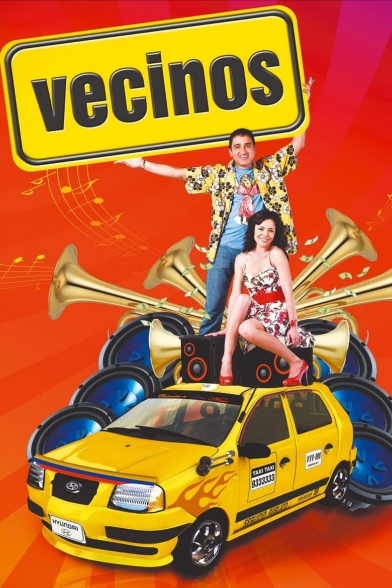 Vecinos Dizi afişi