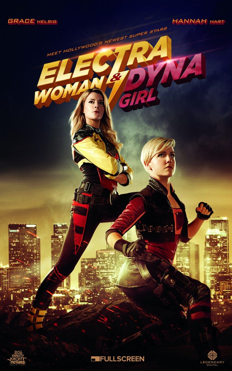 Electra Woman & Dyna Girl Dizi afişi