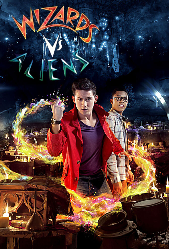 Wizards vs Aliens Dizi afişi