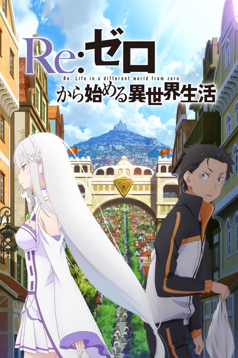 re zero kara hajimeru isekai seikatsu Dizi afişi