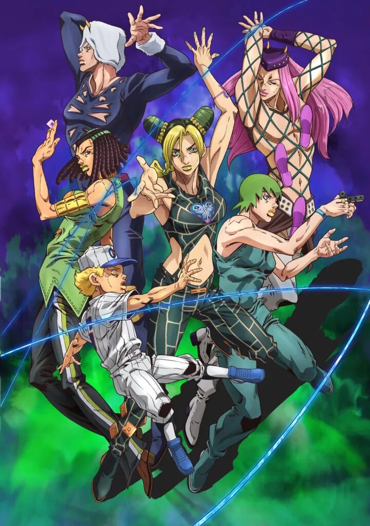 JoJo's Bizarre Adventure Dizi afişi