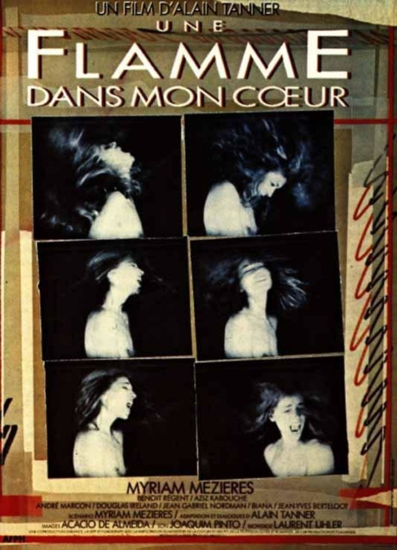 Une flamme dans mon cœur Film afişi