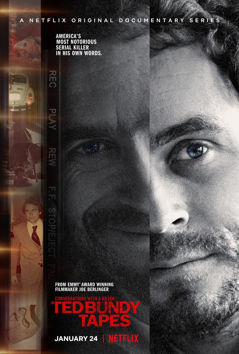 Bir Katilin İfadeleri: Ted Bundy Dizi afişi