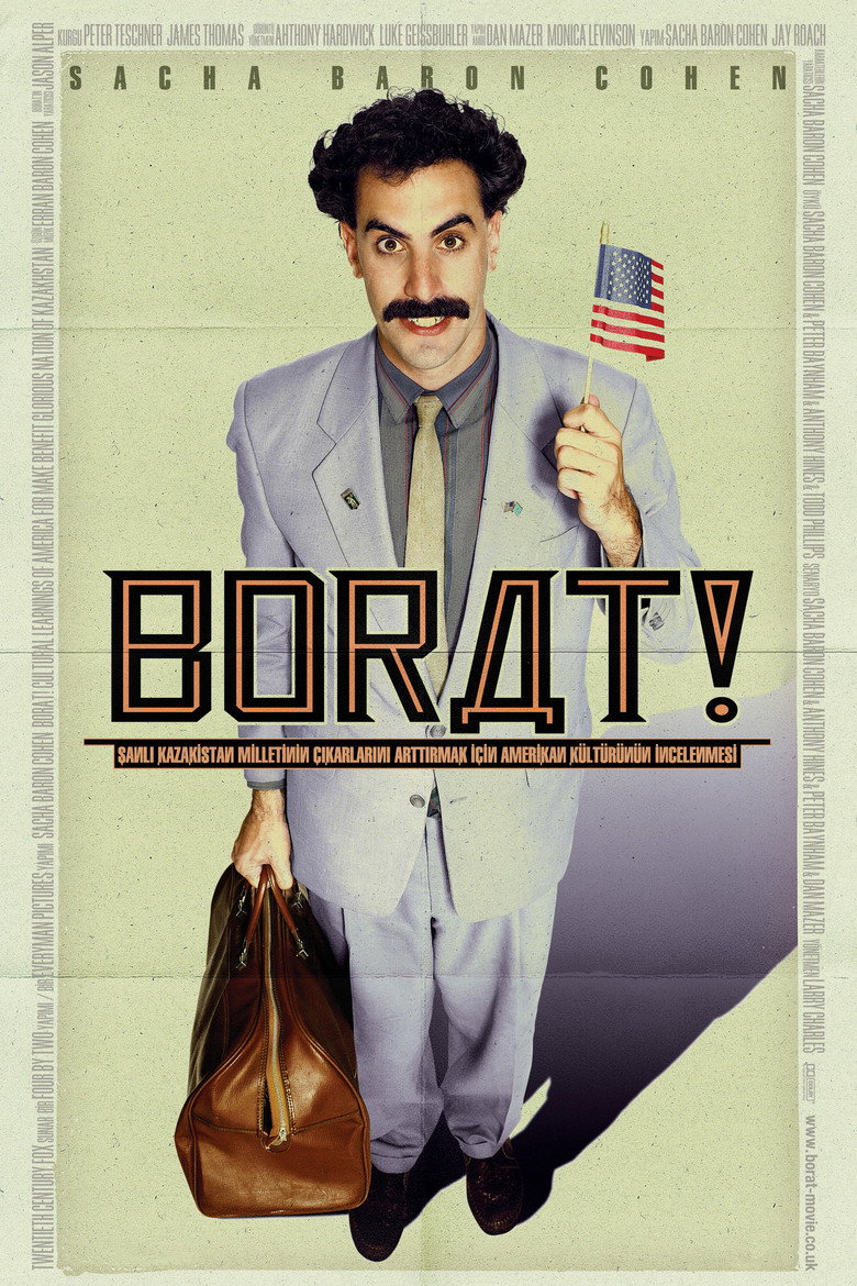 Borat: Şanlı Kazakistan Milletinin Çıkarlarını Arttırmak İçin Amerikan Kültürünün İncelenmesi Film afişi