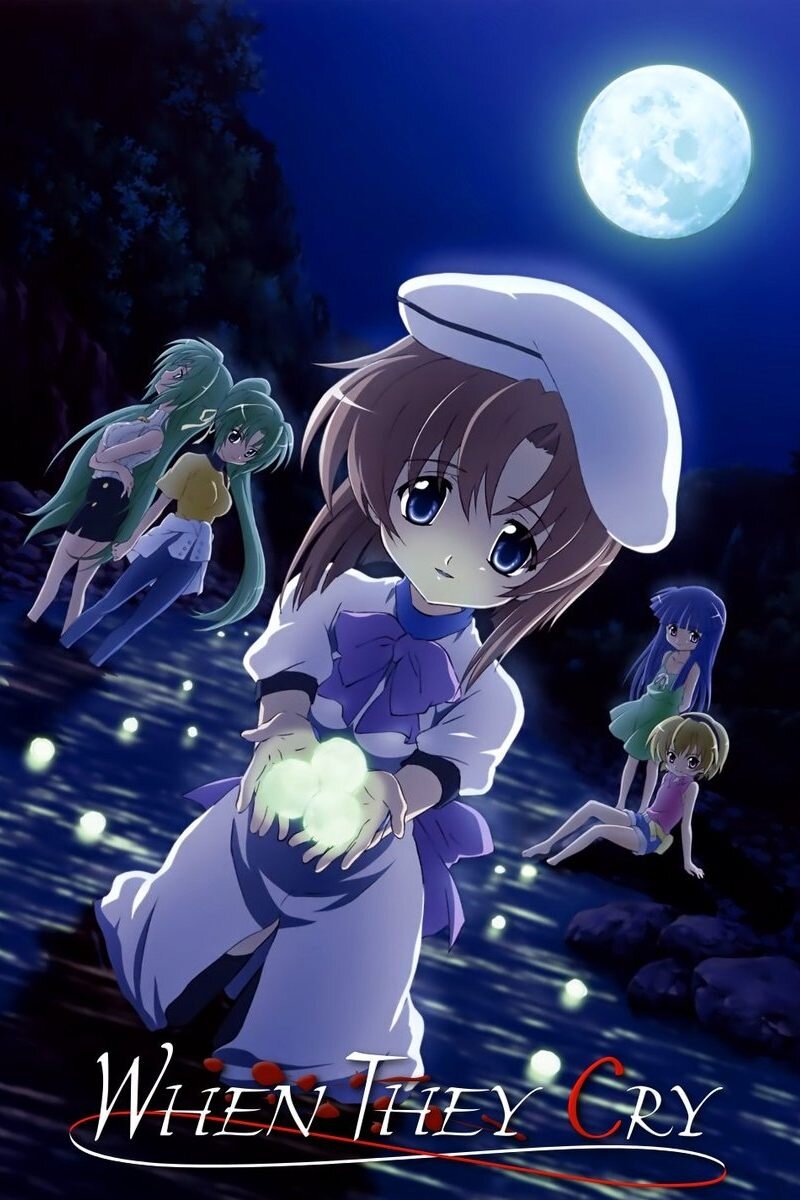 Higurashi no Naku Koro ni Dizi afişi