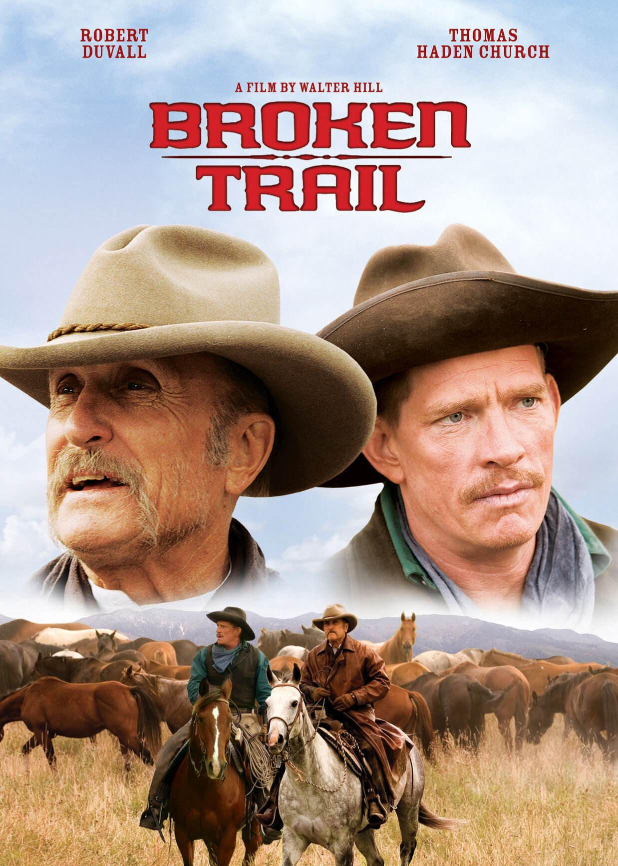 Broken Trail Dizi afişi