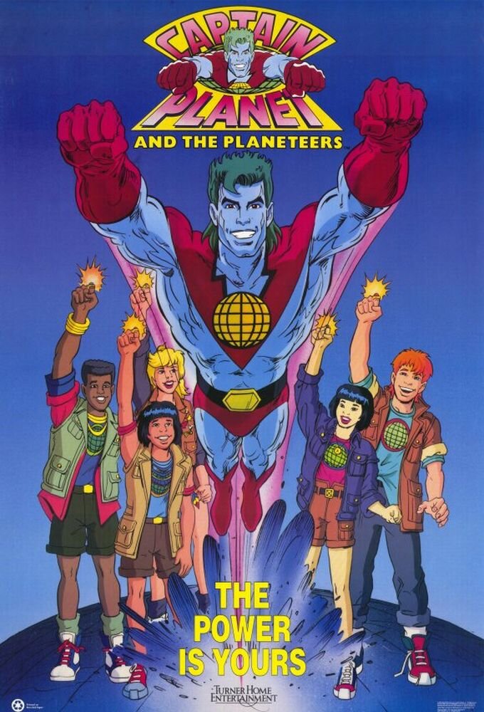 Captain Planet and the Planeteers Dizi afişi