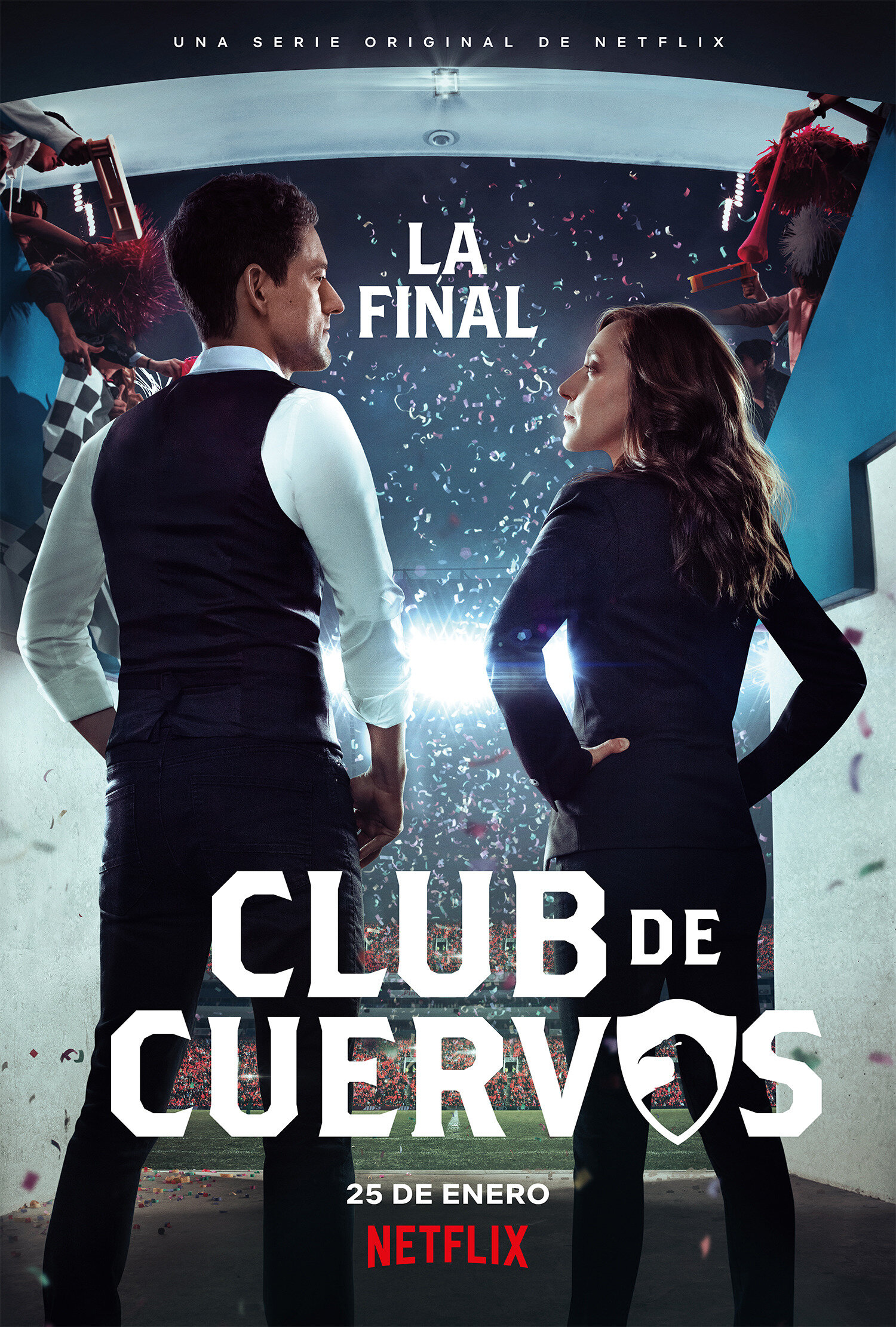 Club de Cuervos Dizi afişi