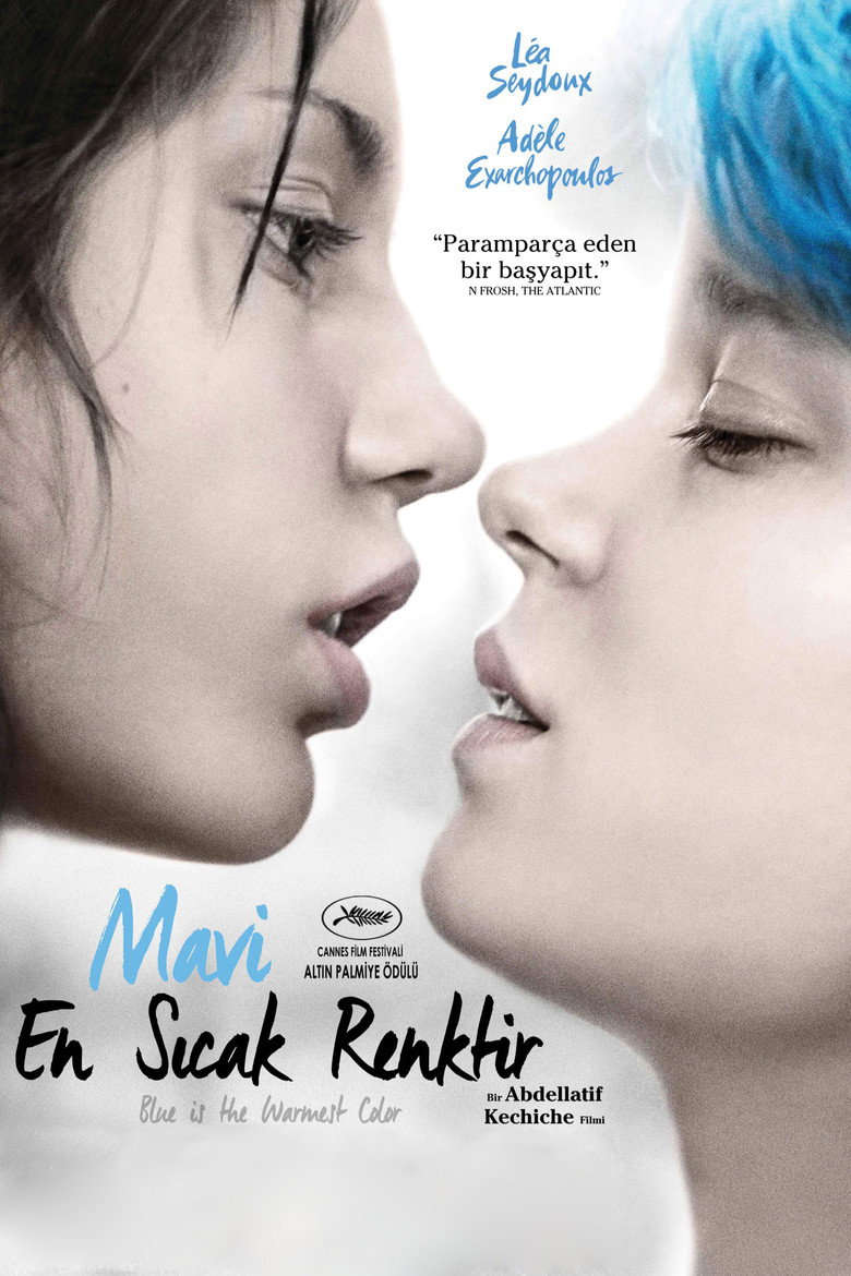 Mavi En Sıcak Renktir Film afişi