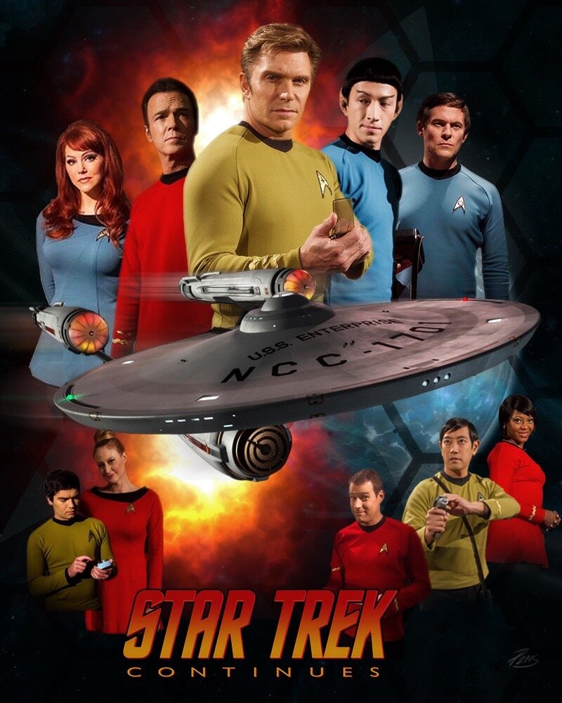 Star Trek Continues Dizi afişi