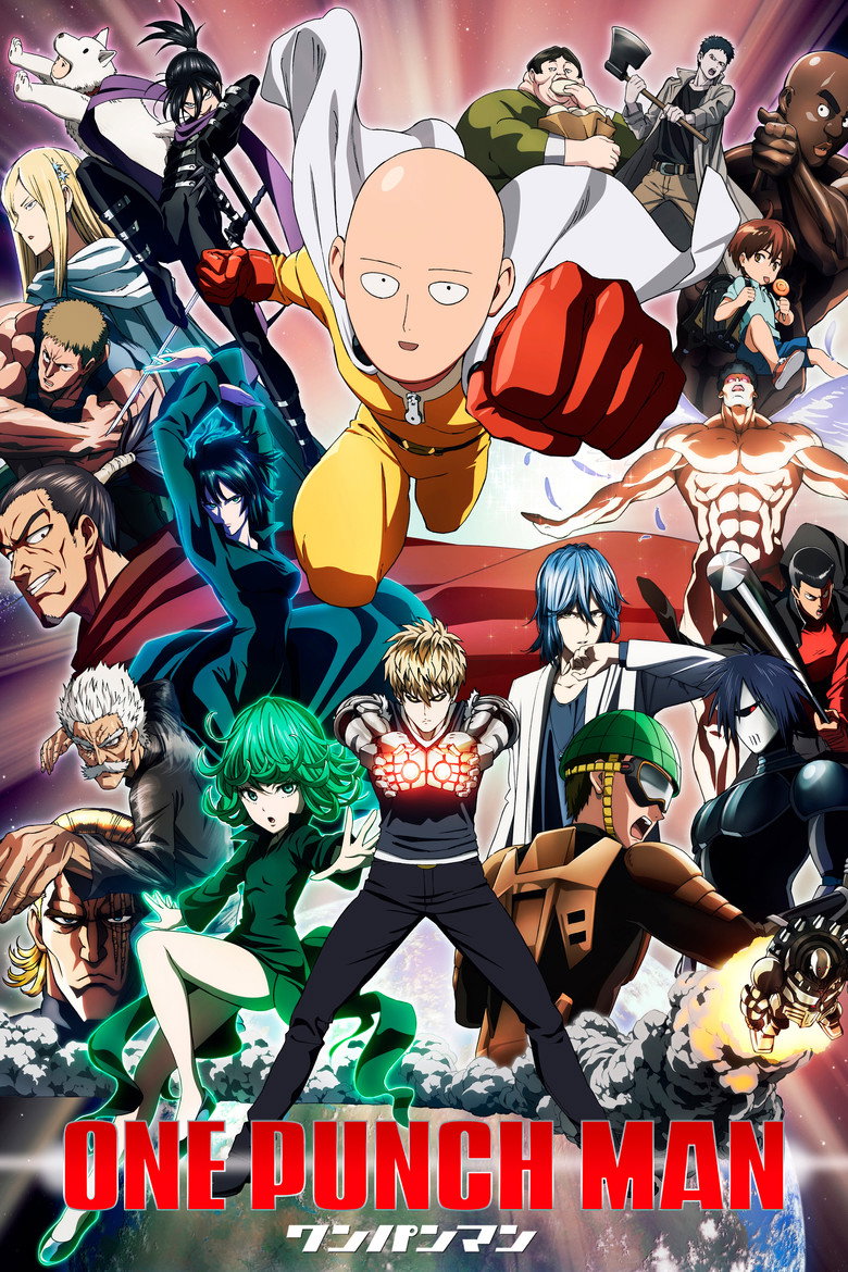 One Punch Man Dizi afişi