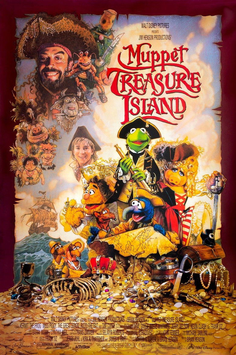 Muppet Define Adası Film afişi