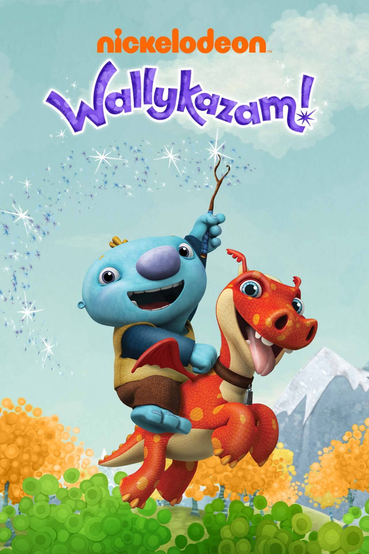 Wallykazam! Dizi afişi