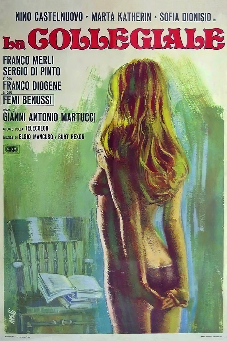 La collegiale Film afişi