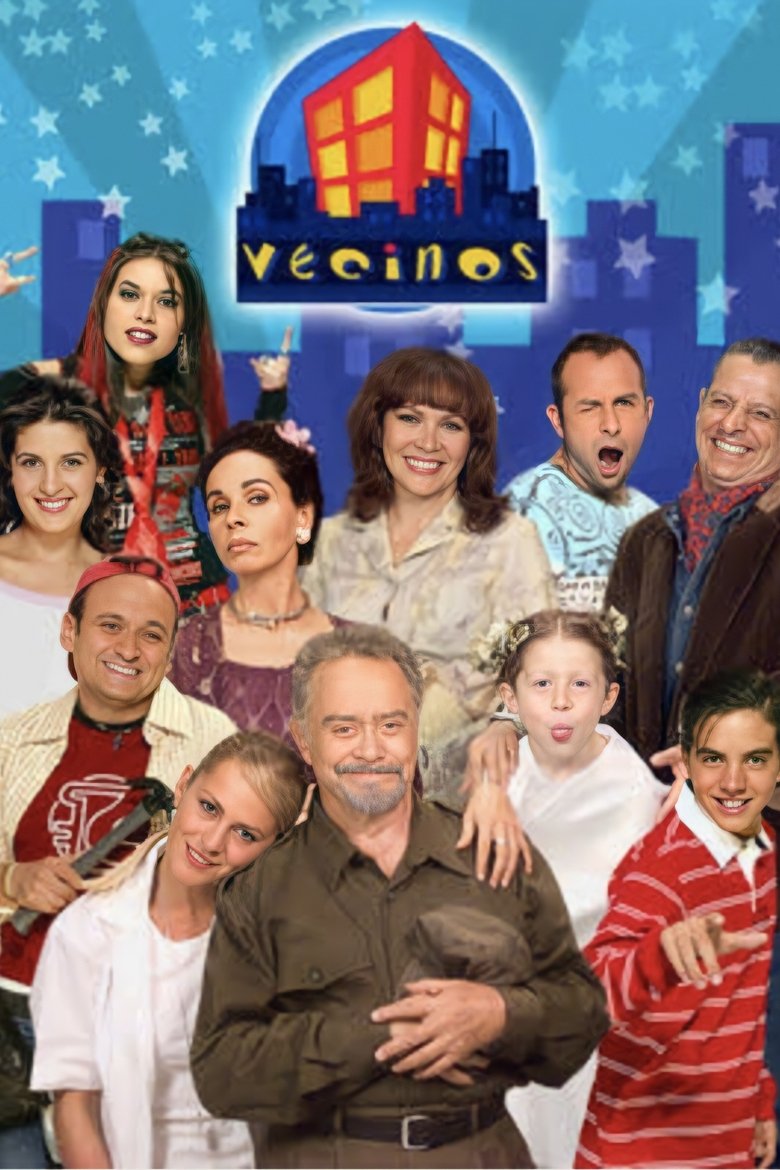 Vecinos Dizi afişi