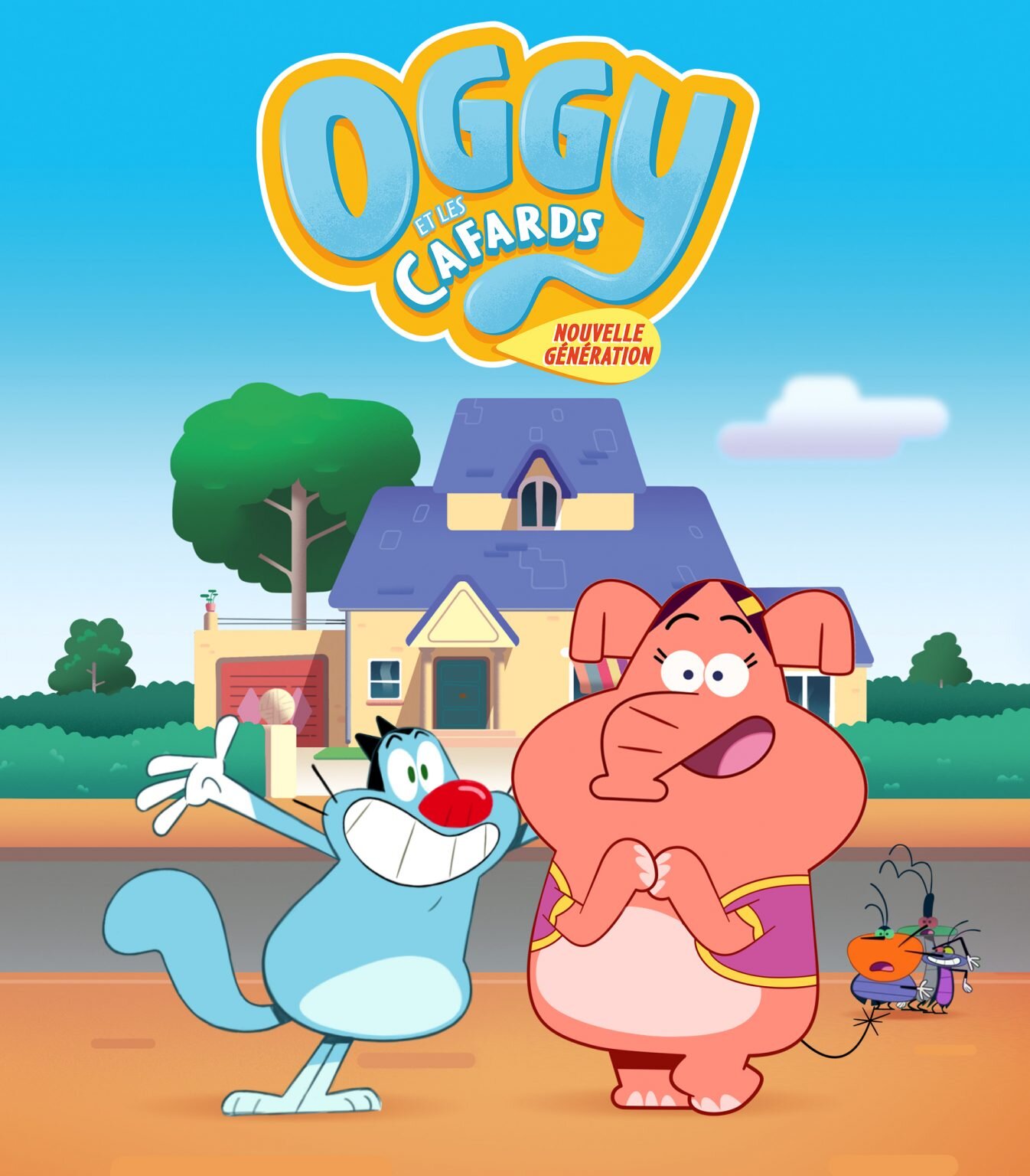 Oggy ve Hamam Böcekleri Dizi afişi