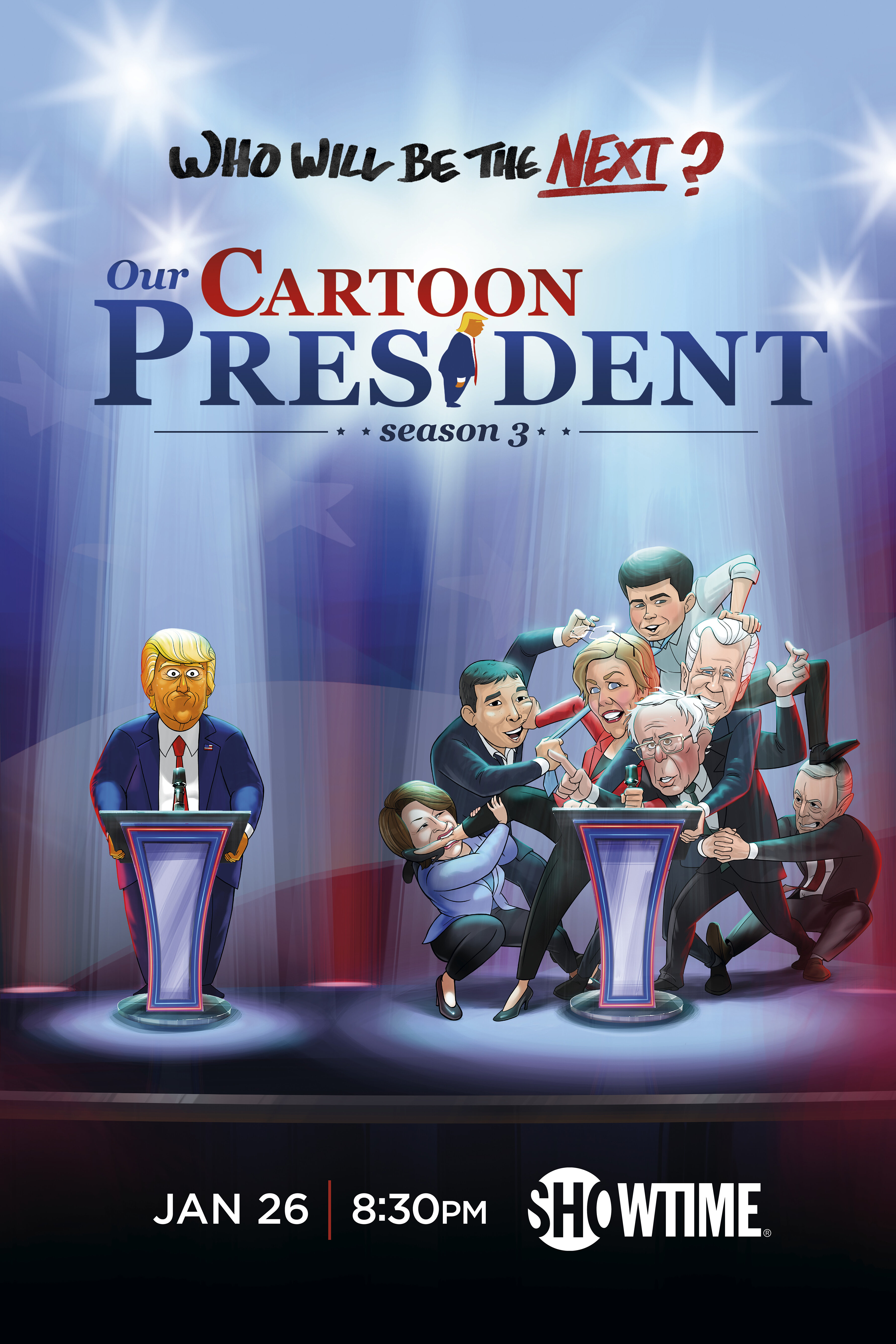 Our Cartoon President Dizi afişi
