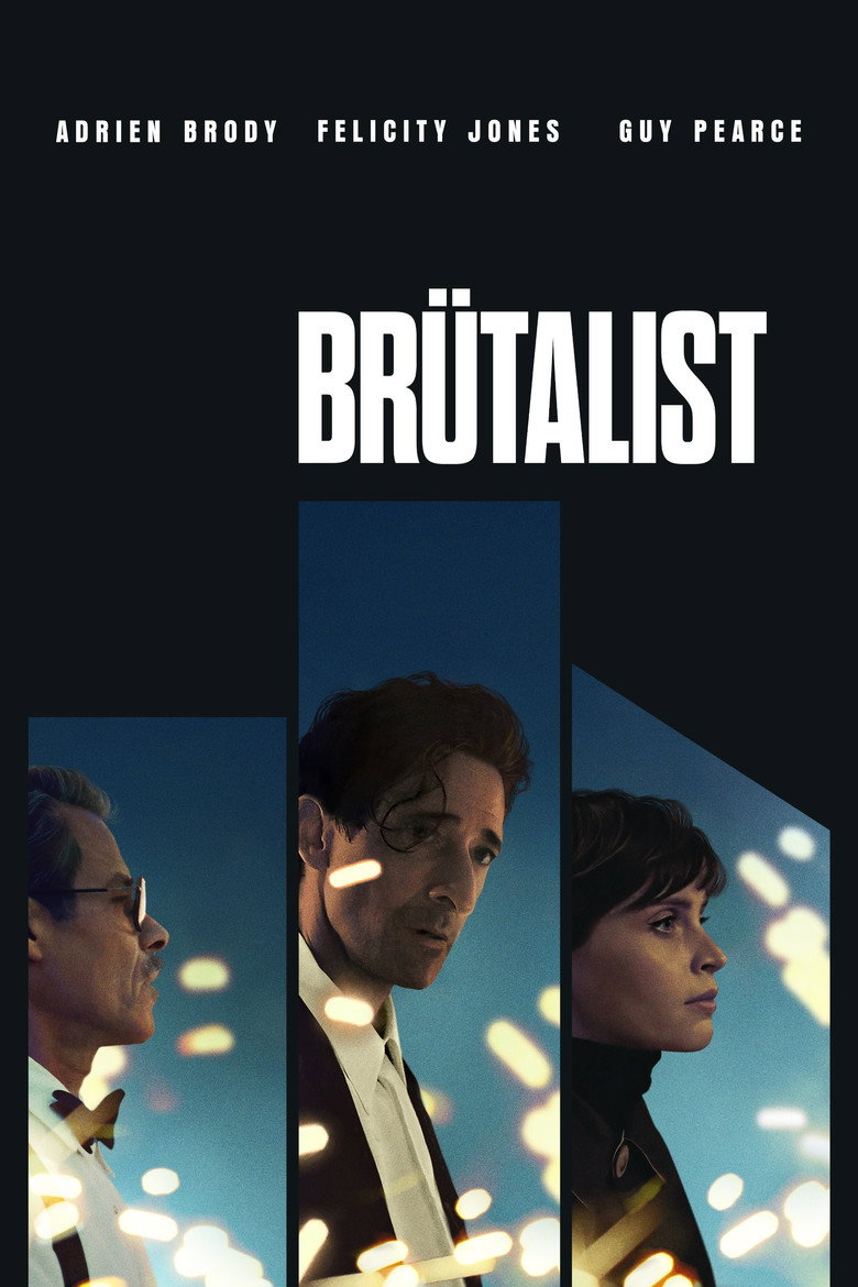 Brütalist Film afişi