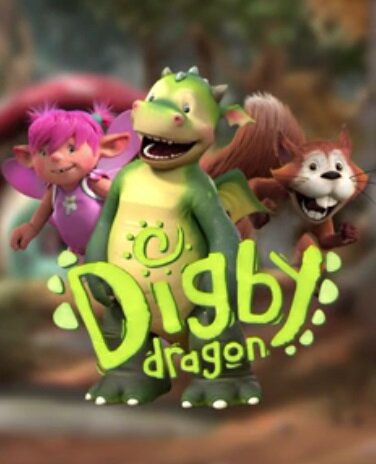 Digby Dragon Dizi afişi