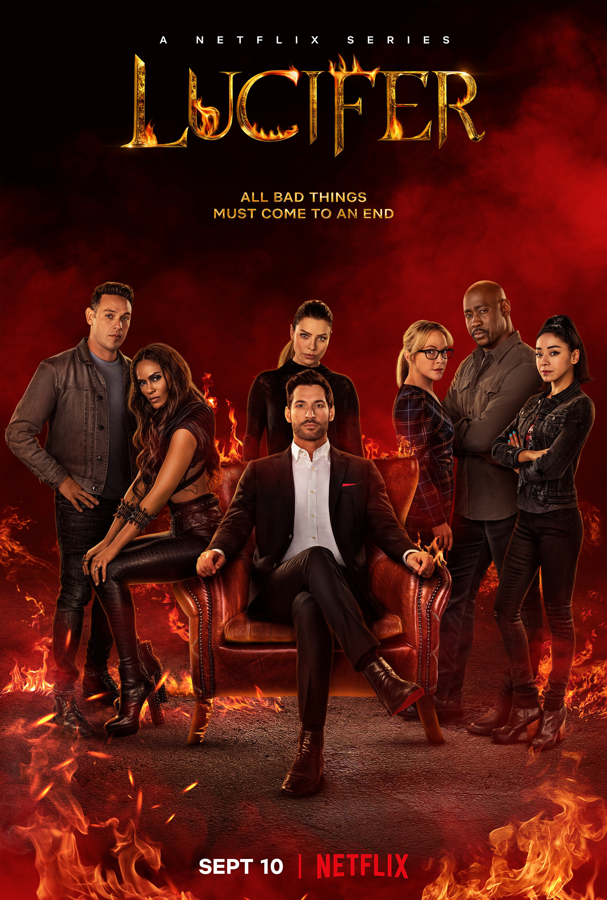 Lucifer Dizi afişi