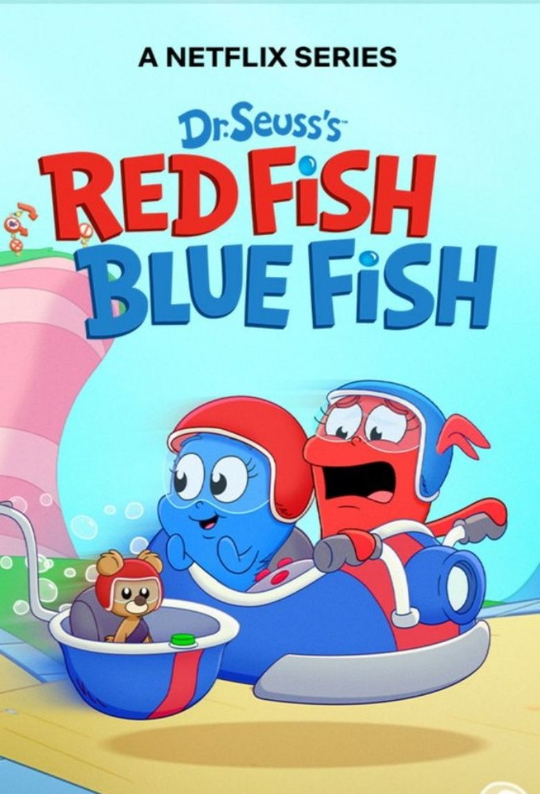 Dr. Seuss: Kırmızı Balık, Mavi Balık Dizi afişi